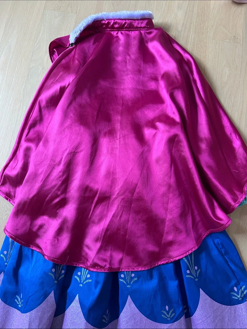 Disney Frozen Anna Dress and Cape Costume